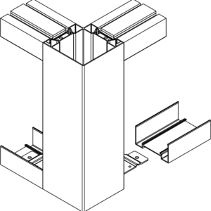 Module poteau 2D AZ Allure 78mm