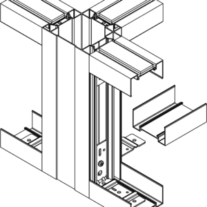 Module poteau 3D AZ Allure 78mm