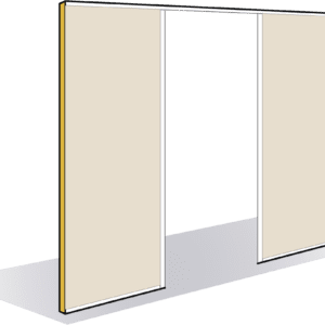 Module baie libre toute hauteur 78mm