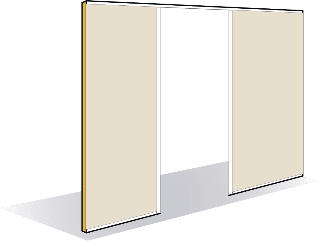 Module baie libre toute hauteur 78mm