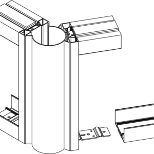 Variable post module with 2 AZ Fine 78mm outlets