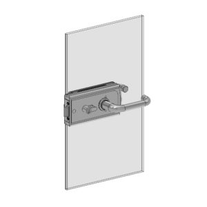 8 mm thick glass door