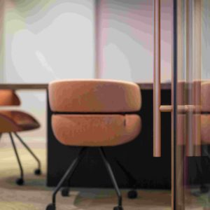 Cloison de bureau à Lyon - Chocolaterie Voisin - Cloison Tiaso AZ 78mm