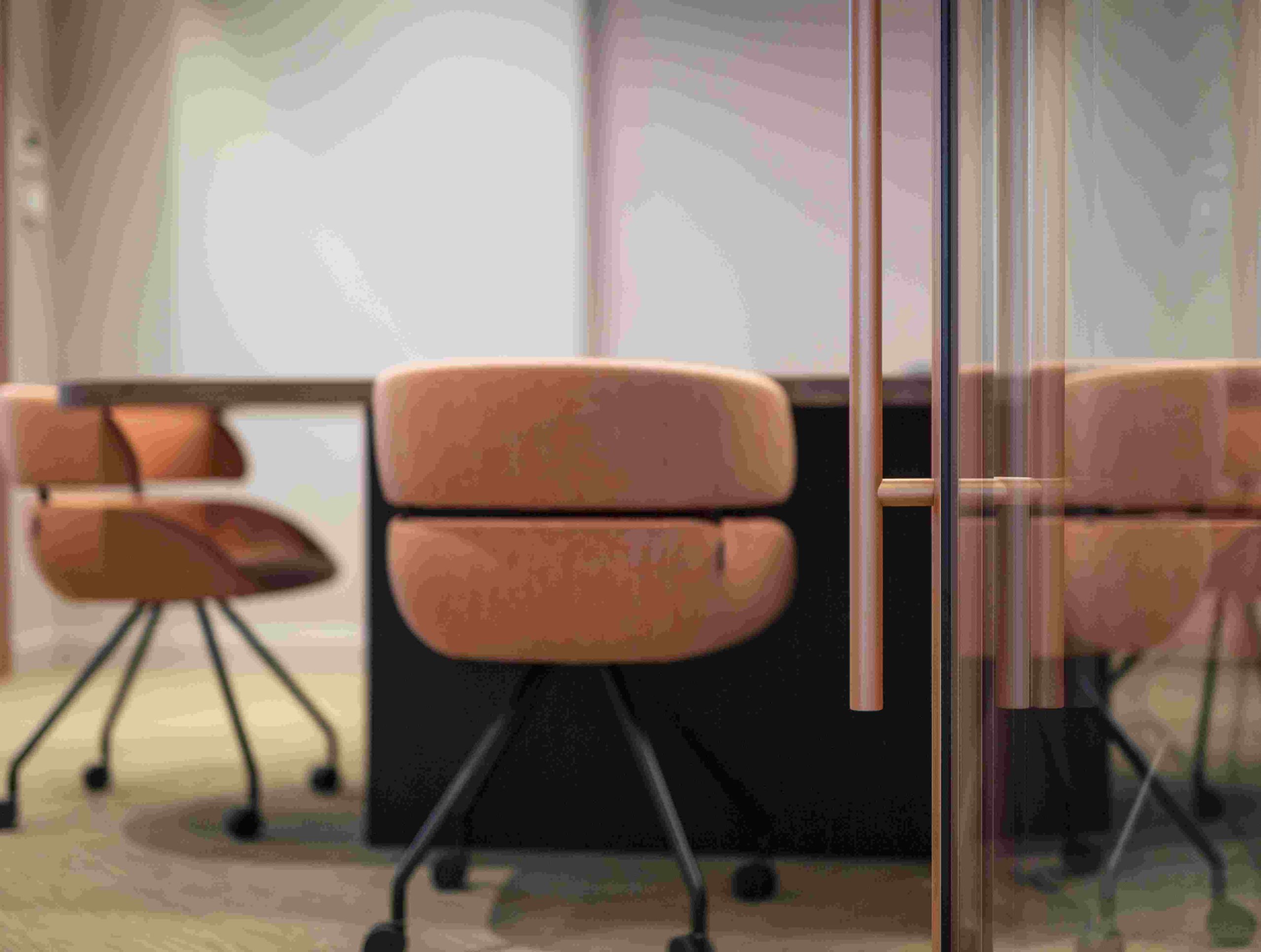 Cloison de bureau à Lyon - Chocolaterie Voisin - Cloison Tiaso AZ 78mm