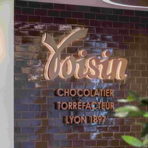 Cloison de bureau à Lyon - Chocolaterie Voisin - Cloison Tiaso AZ 78mm