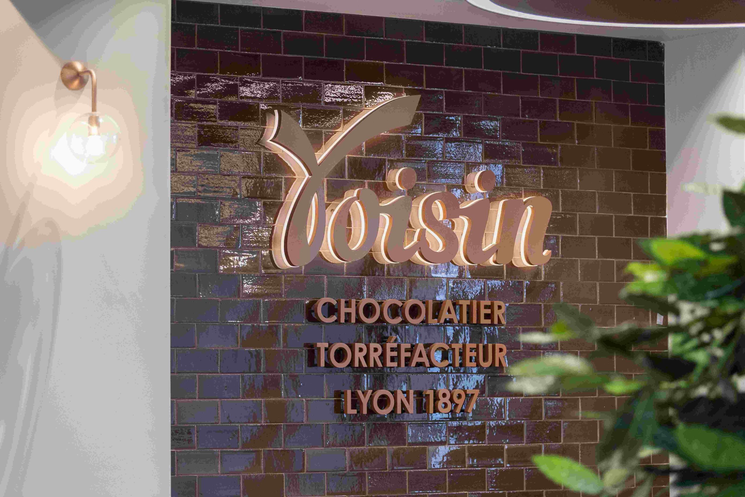 Cloison de bureau à Lyon - Chocolaterie Voisin - Cloison Tiaso AZ 78mm