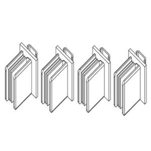 KIT 4 PLATINE.IMPOST.VER