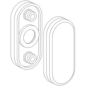 PAIR ROS OV BORGNE INOX