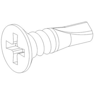 3.5X13 CROSSHEAD CONTERSUNK SELF-DRILLING SCREW (X100)