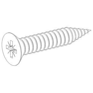 VIS TOLE TETE FRAISEE 2,9X16 MM (X1000)