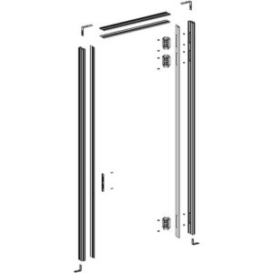 100MM LARGE MODEL RIGHT PUSH DOOR FRAME KIT