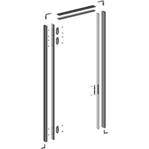 100MM LARGE MODEL LEFT PUSH DOOR FRAME KIT