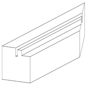 CALE COUPE 45° REF123230