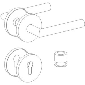 KIT BEQUILLE ROSACES RONDES DESIGN BUT