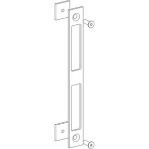 PLAQUE DE GACHE REGLABLE
