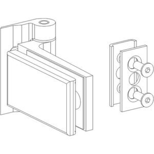 1 GLASS HINGE REINFORCEMENT KIT