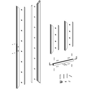1-LEAF SINGLE GLAZED DOOR KIT TI 728M