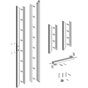 1-LEAF DOUBLE GLAZING DOOR KIT TI 728M