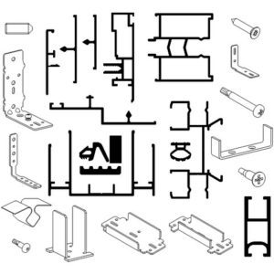 1 LEAF ROLLER SHUTTER DOOR KIT IV