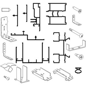 1 LEAF ROLLER SHUTTER KIT IP