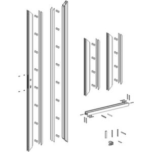 1-LEAF DOUBLE GLAZED DOOR KIT TI 828M