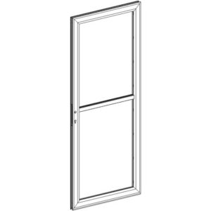 1-LEAF DOOR WITH SINGLE GLAZING TI 828M