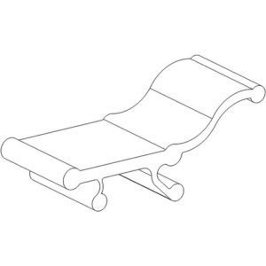 CLIP RETENUE PARCL. PIED (X100)